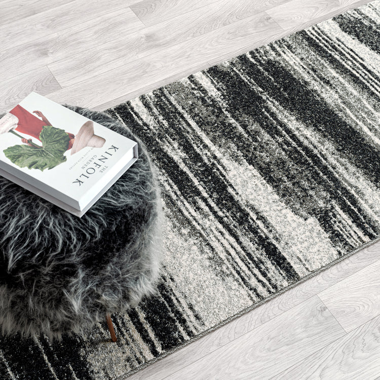 Astor 481 Charcoal Hallway Runner