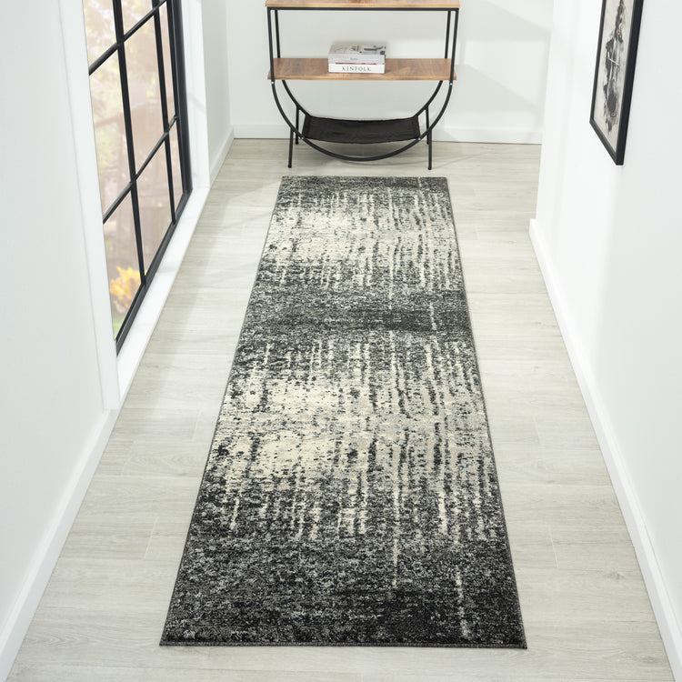 Astor 482 Ebony Hallway Runner