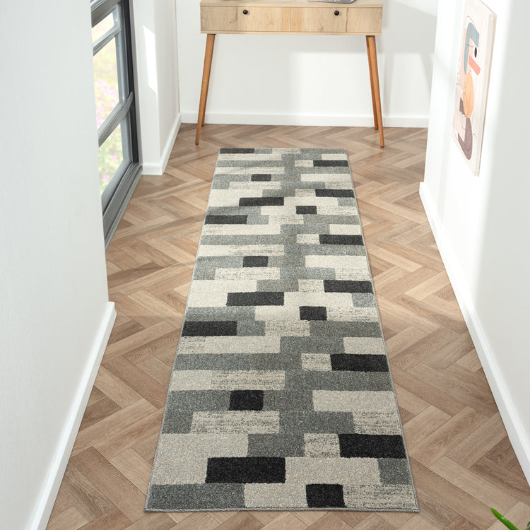 Astor 484 Slate Hallway Runner