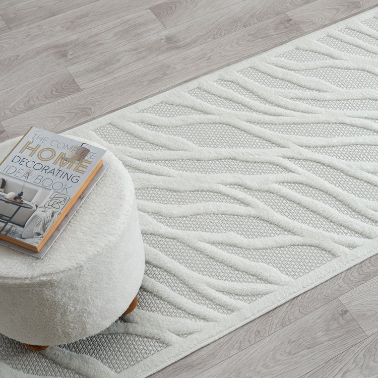 Calm 415 Ivory Hallway Runner