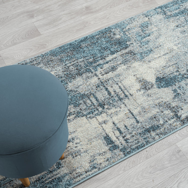Canyon 516 Blue Hallway Runner