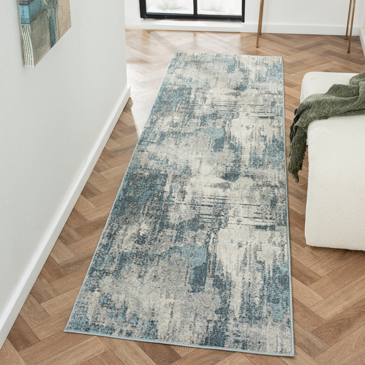 Canyon 516 Blue Hallway Runner