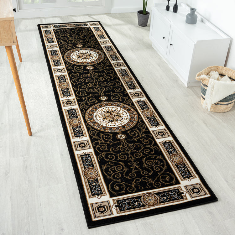 Estate 511 Black Hallway Runner