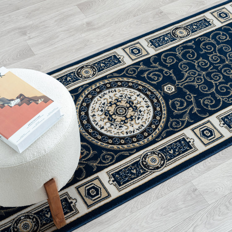 Estate 511 Navy Hallway Runner