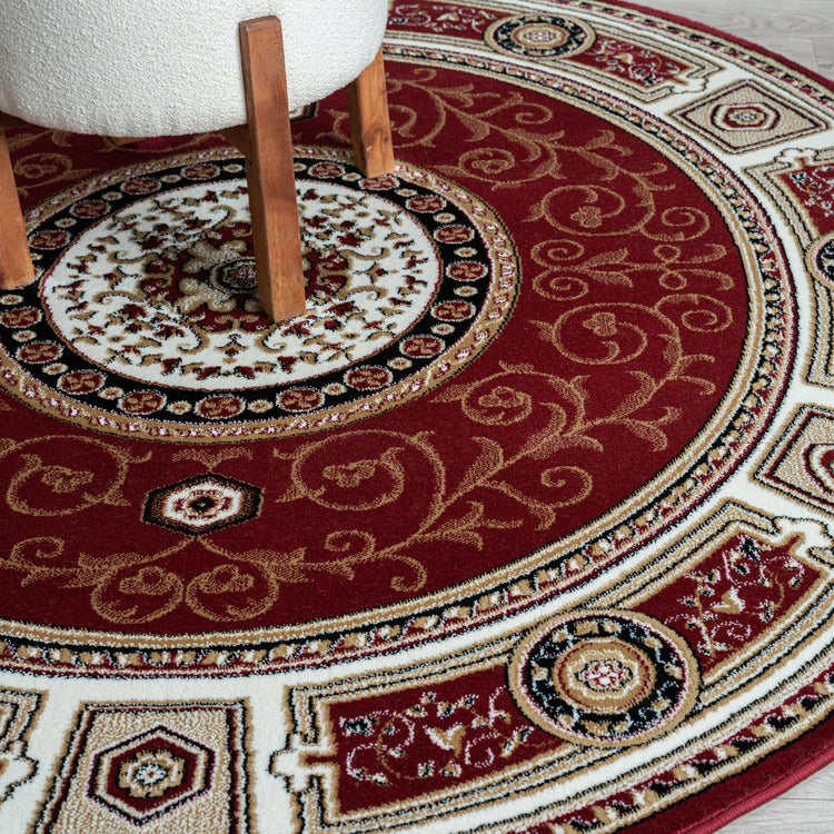 Estate 511 Red Round Rug