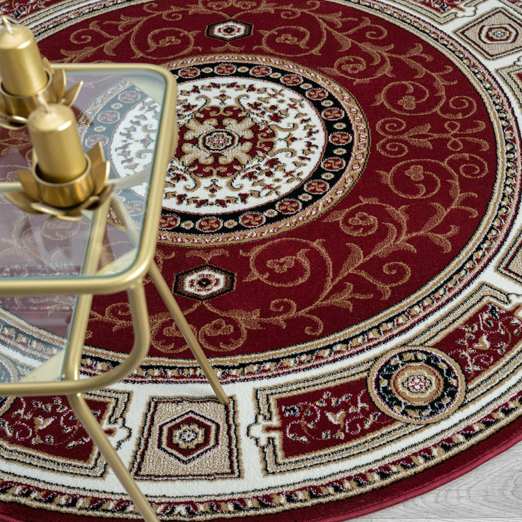 Estate 511 Red Round Rug