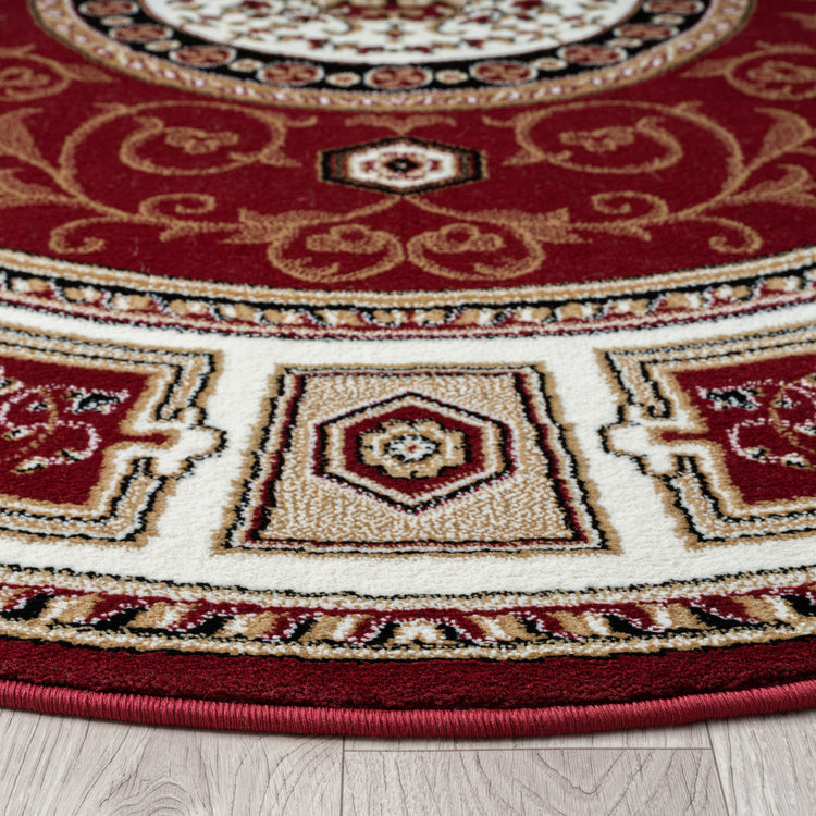 Estate 511 Red Round Rug