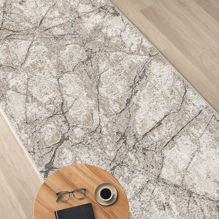 Glamour 723 Ivory Runner