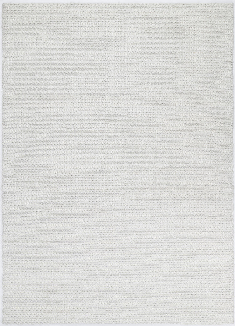 Harlow Cue White Wool Blend Rug