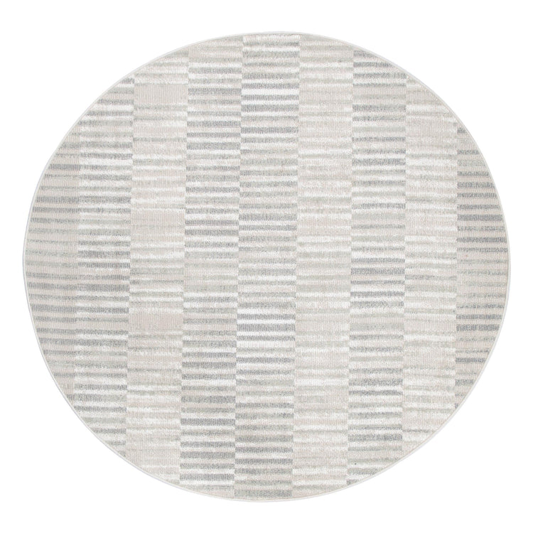 Santana Lines Neutral Rug - SANTA08
