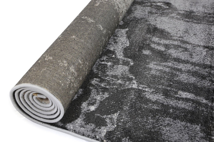 Morisot Grey and Beige Abstract Rug