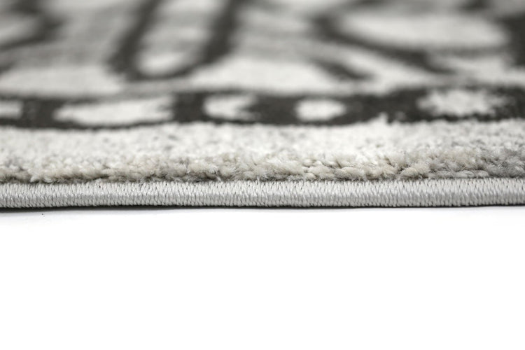 Morisot Dark Grey Demask Rug