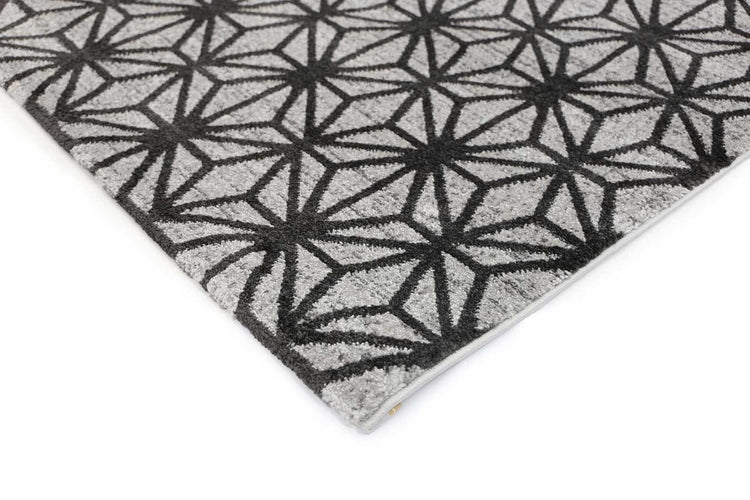 Morisot Dark Grey Web Rug