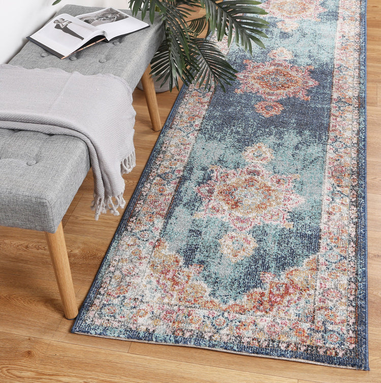 Brentwood Transitional Navy Rug
