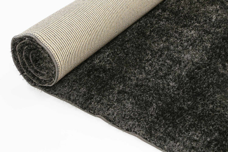 Puffy Soft Shaggy Anthracite Grey