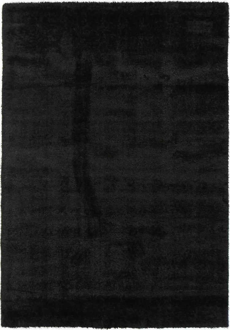 Puffy Soft Shaggy Black