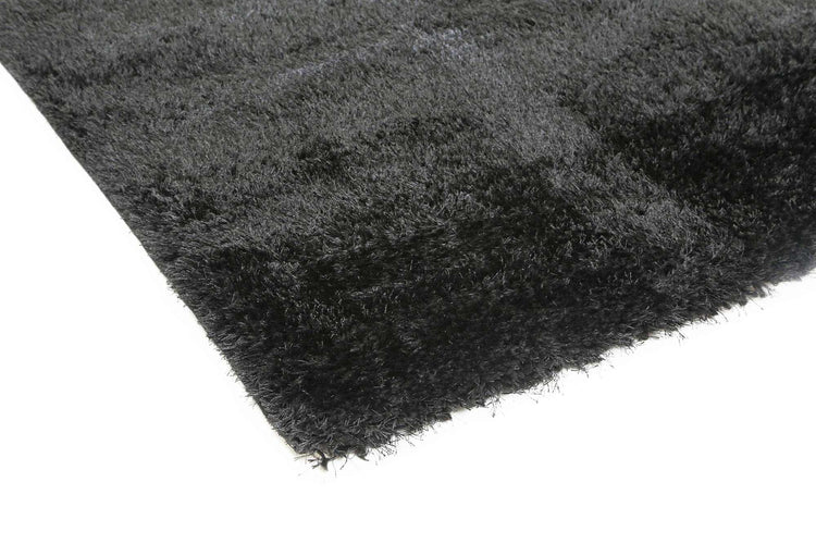 Puffy Soft Shaggy Black