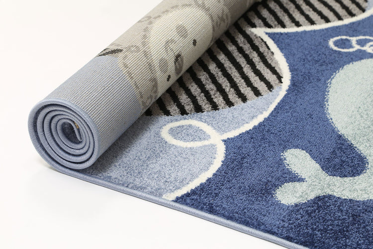Nova Kids Blue Animal Arc Rug