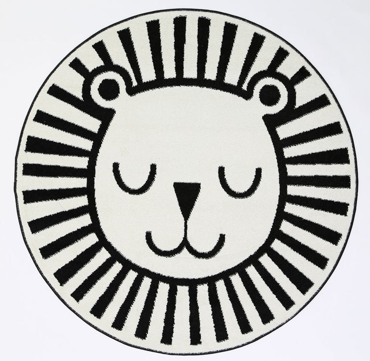 Nova Kids Lion Round Rug