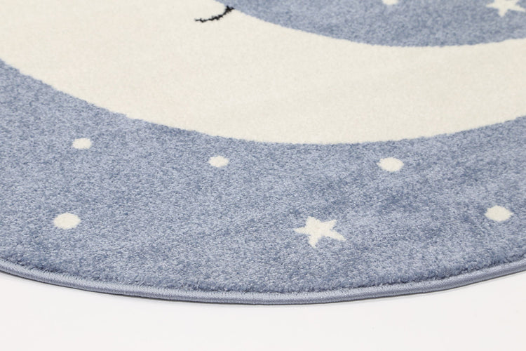 Nova Kids Blue Goodnight Moon Rug
