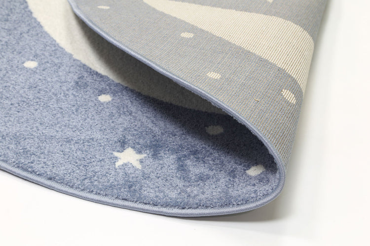 Nova Kids Blue Goodnight Moon Rug