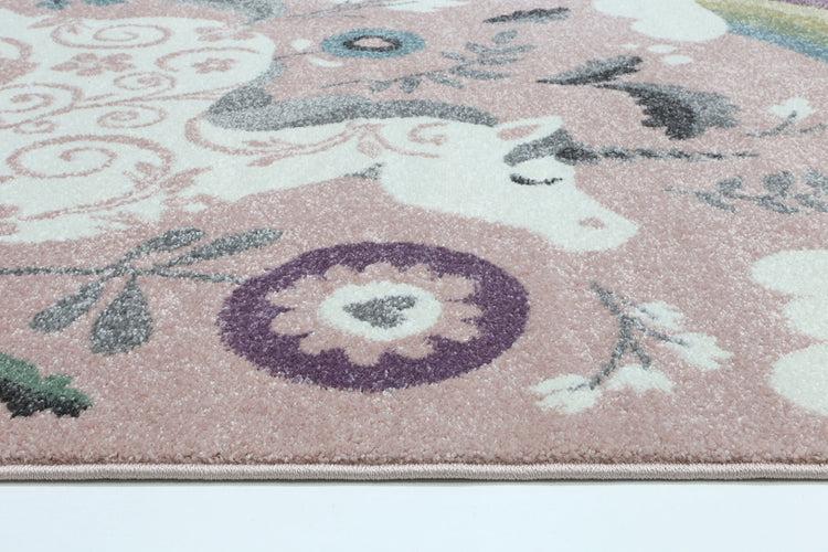 Nova Kids Pink Unicorn Rug