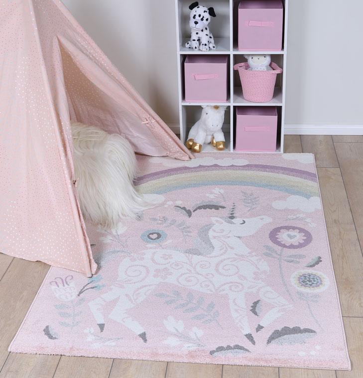 Nova Kids Pink Unicorn Rug