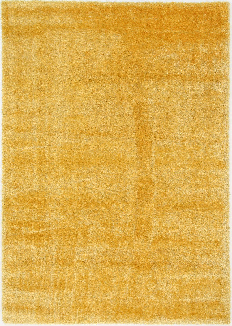 Puffy Soft Shaggy Mustard Yellow