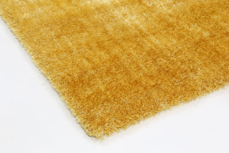 Puffy Soft Shaggy Mustard Yellow