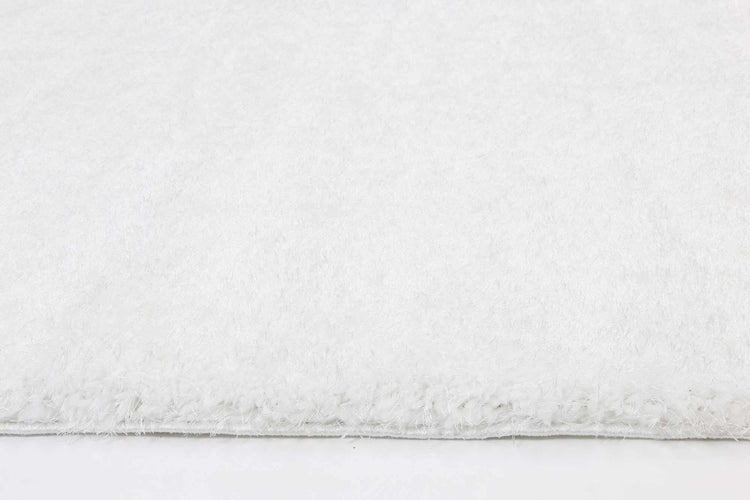 Puffy Soft Shaggy White