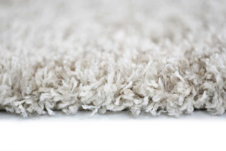 Arctic Plush Beige Cream Shaggy Rug