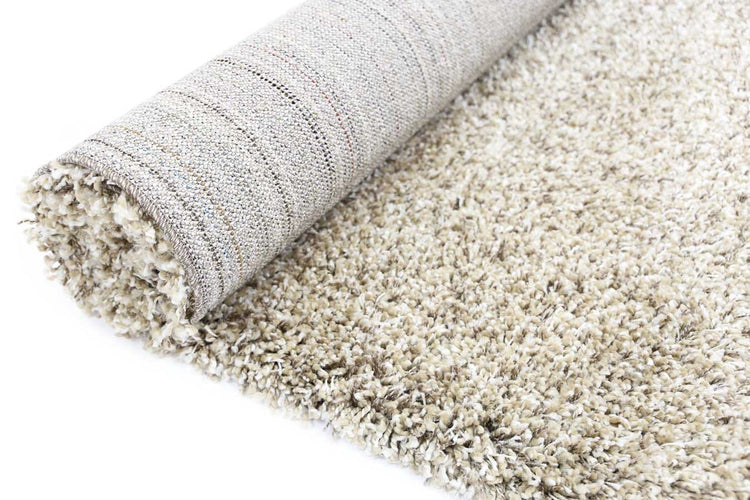 Arctic Plush Beige Shaggy Rug