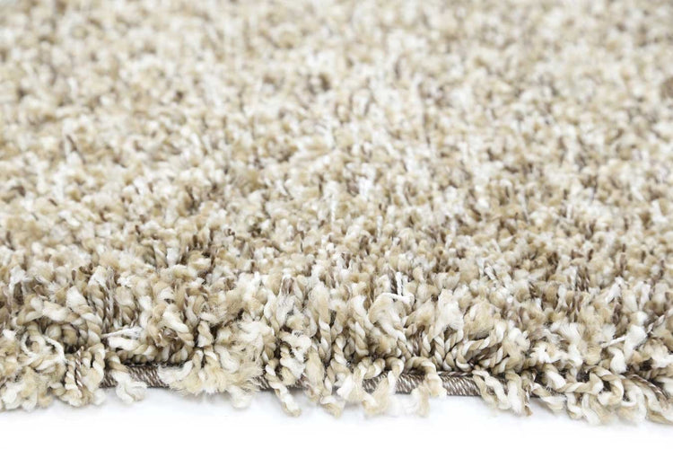 Arctic Plush Beige Shaggy Rug