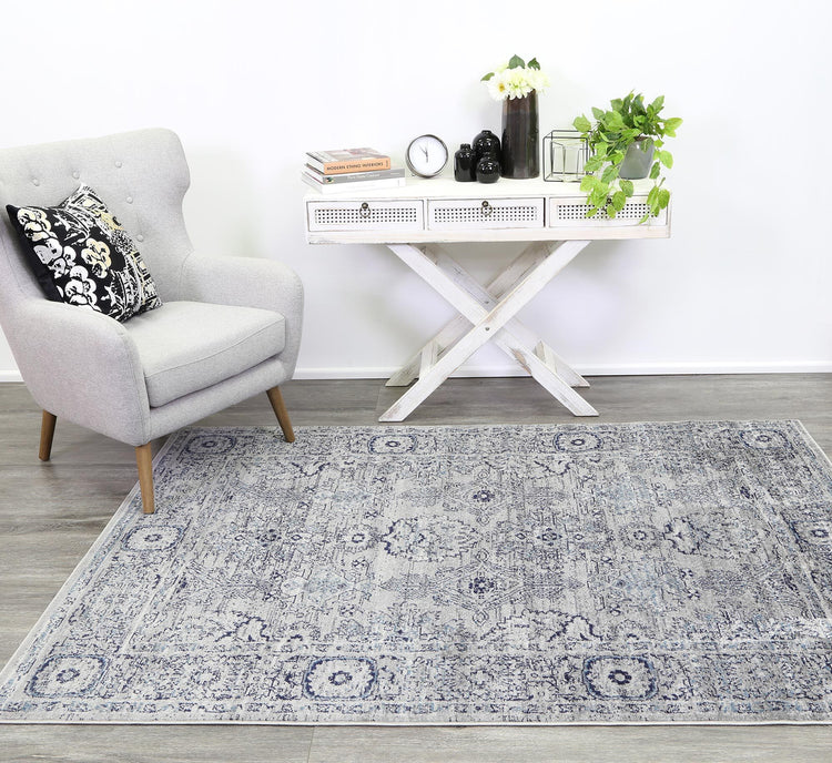 Arya Grey Contemporary Rug