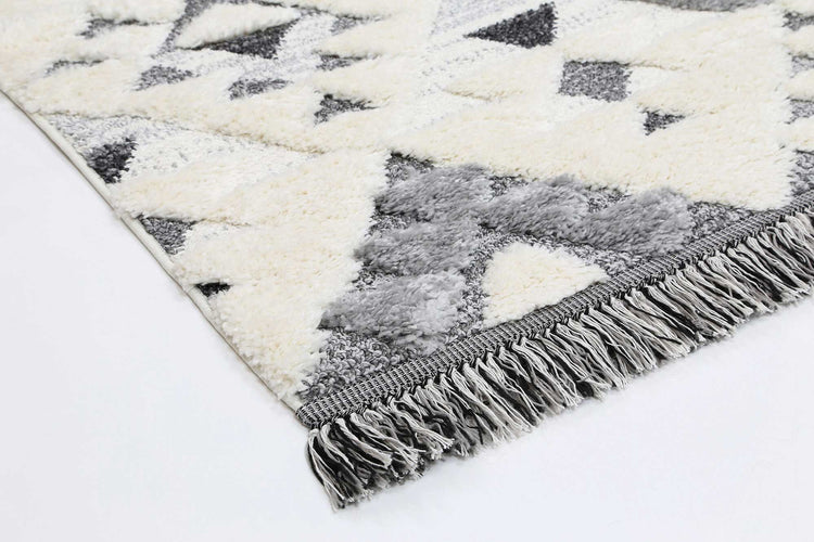 Mono Tribal Diamond Cream Grey