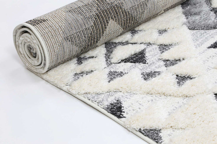 Mono Tribal Diamond Cream Grey