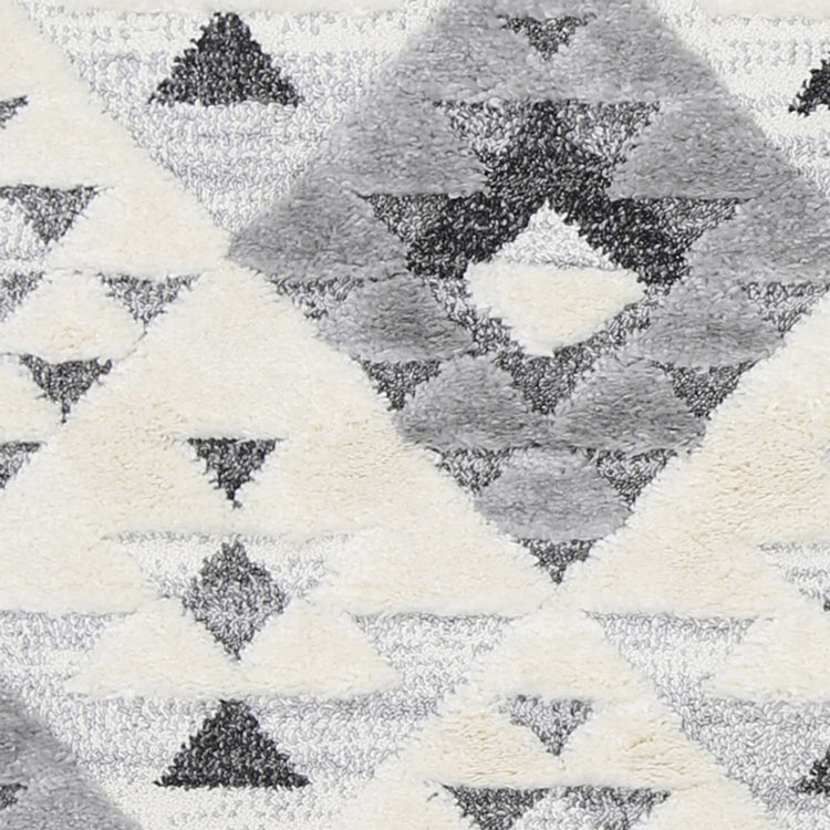 Mono Tribal Diamond Cream Grey