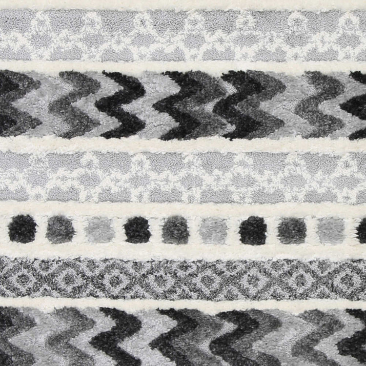 Mono Tribal Carved Cream Anthracite