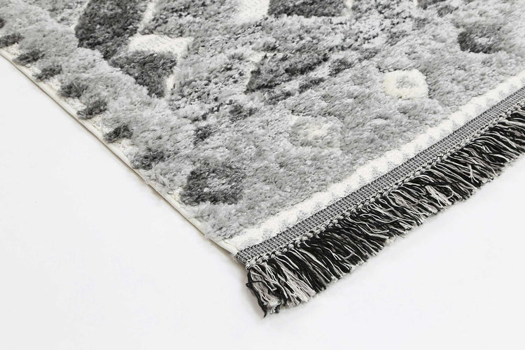 Mono Tribal Carved Lines Cream Anthracite
