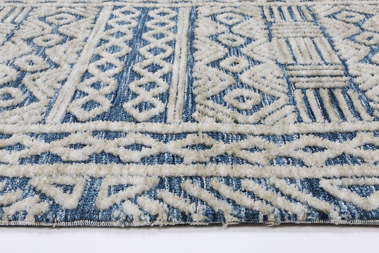 Alayah Tribal Blue Rug