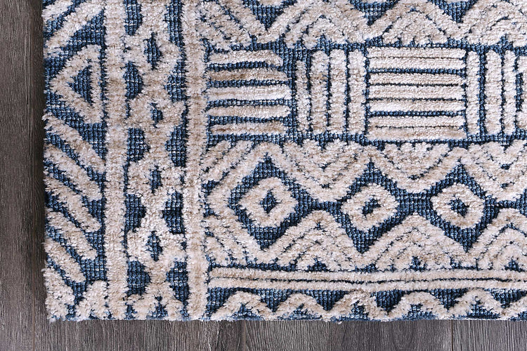 Alayah Tribal Blue Rug