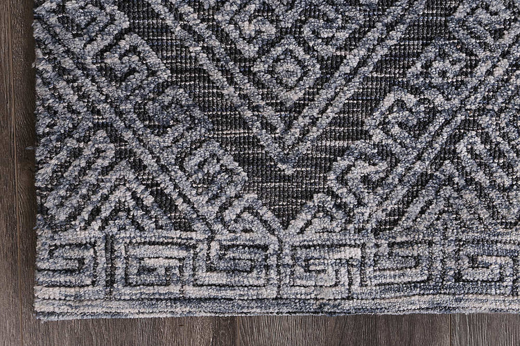 Alayah Diamond Denim Rug