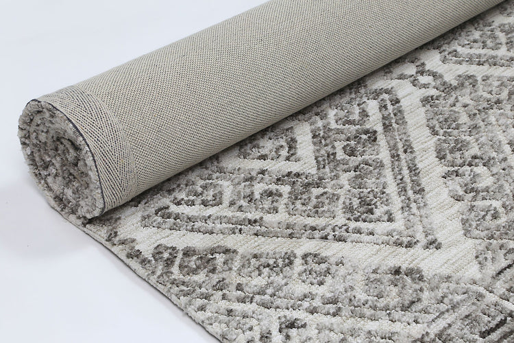 Alayah Diamond Grey Rug