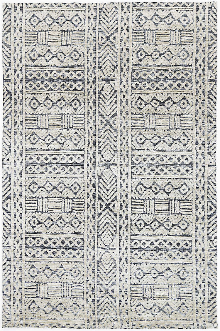 Alayah Tribal Navy Rug