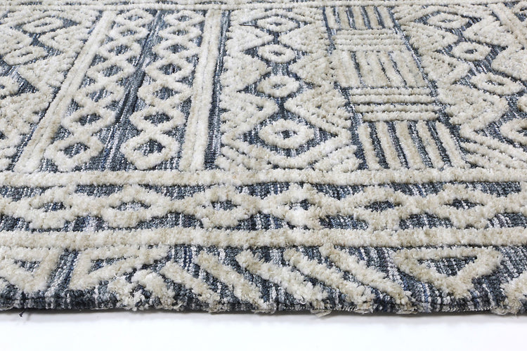 Alayah Tribal Navy Rug
