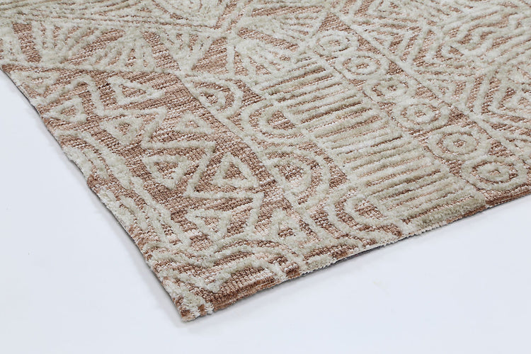 Alayah Rust Flower Rug