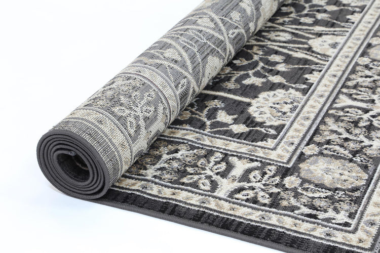 Arya Grey Oriental Rug
