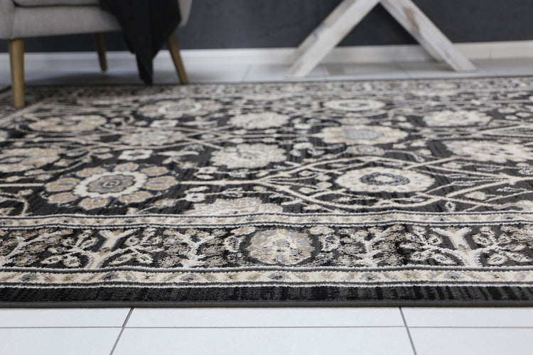 Arya Grey Oriental Rug