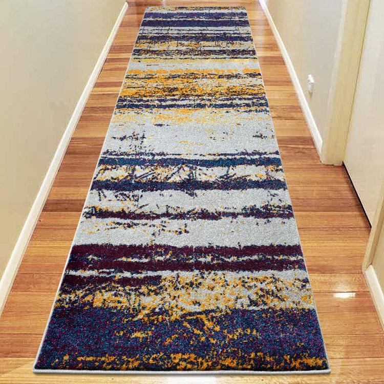 Adore 1093 Blue Hallway Runner