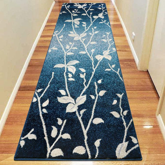 Adore 1589 Blue Hallway Runner